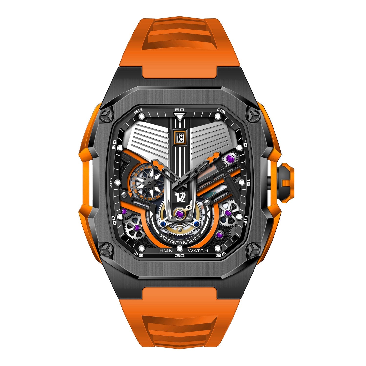V12 Cullinan Automatic Watch – The Watchoria