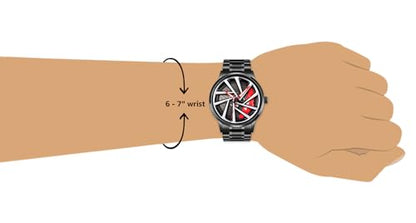 HMN™ INDIA Velocity M8 Wheels Rolling Creative Watch - Series D