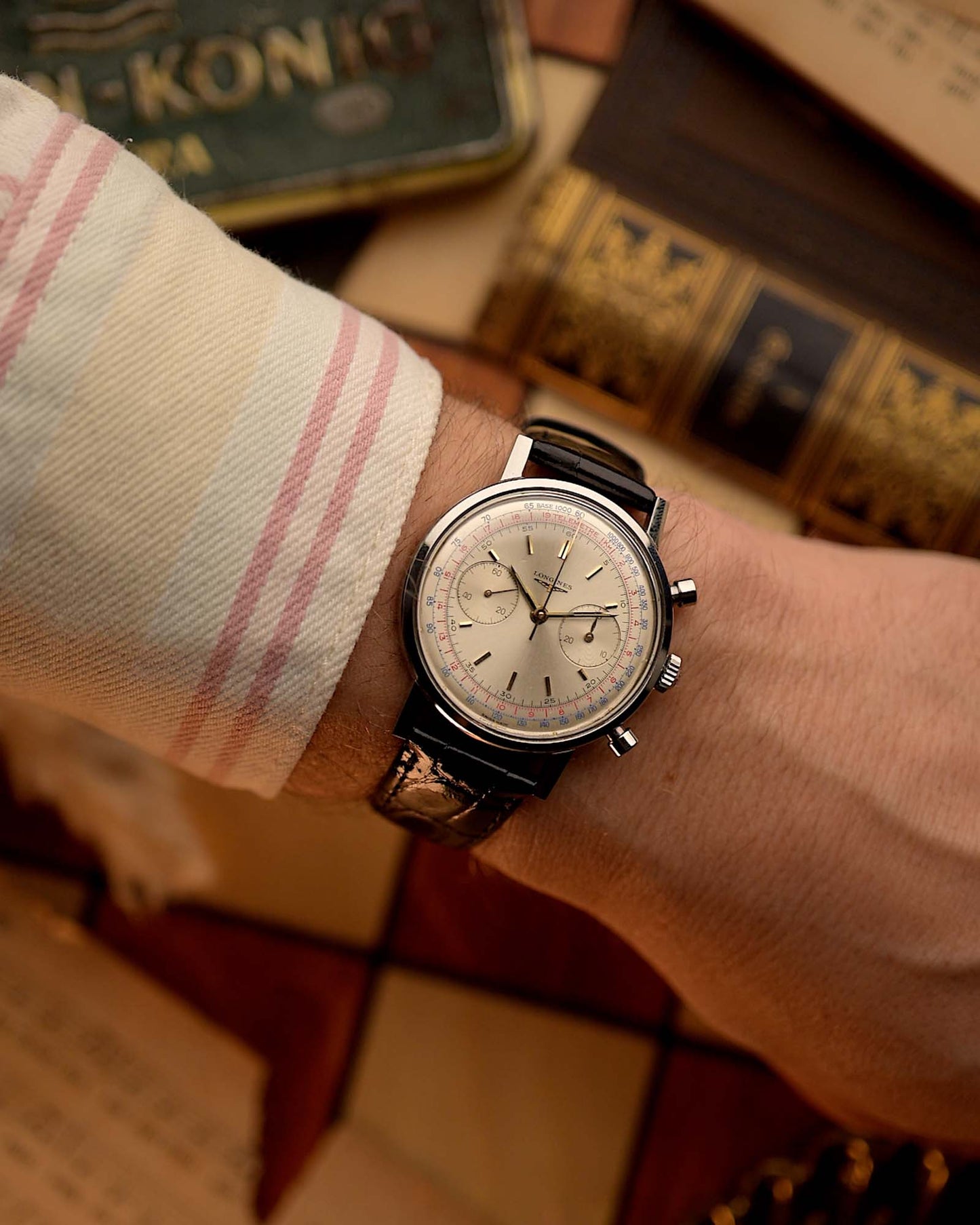 Longines 7413 Jumbo Flyback Chronograph 1972