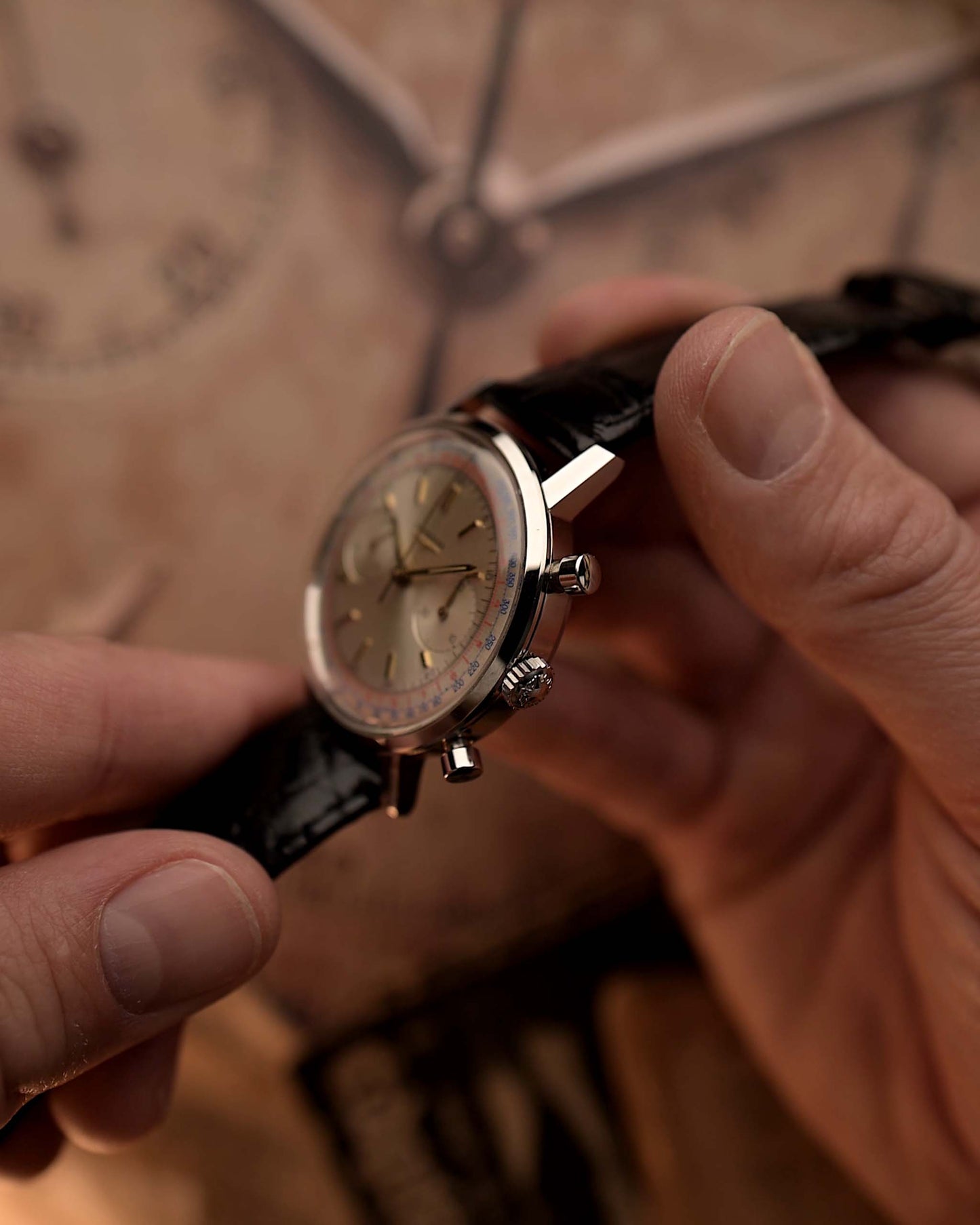 Longines 7413 Jumbo Flyback Chronograph 1972