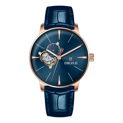 Automatic Victory Partial Skeleton Dial Dress Watch
