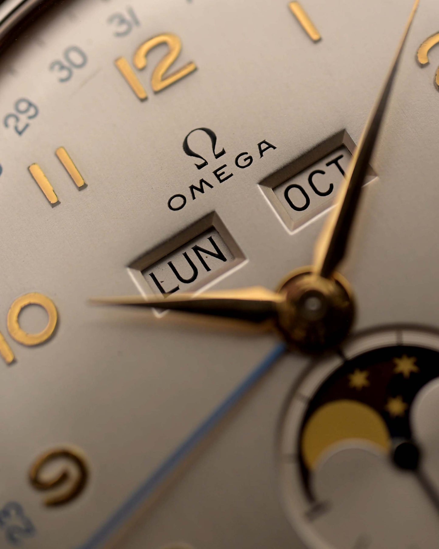 Omega 2486 Cosmic Moonphase 1940s