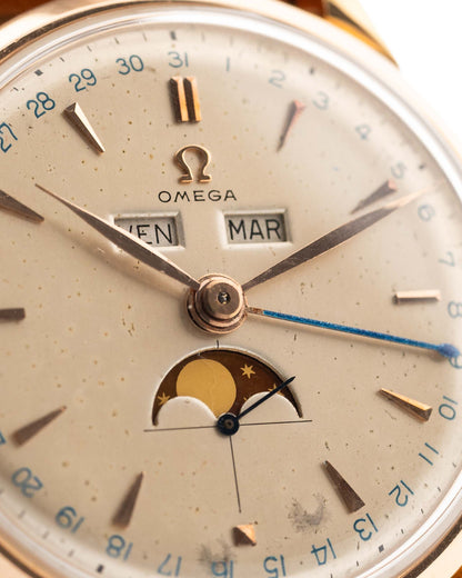 Omega 2486 Cosmic Moonphase Rose 1950