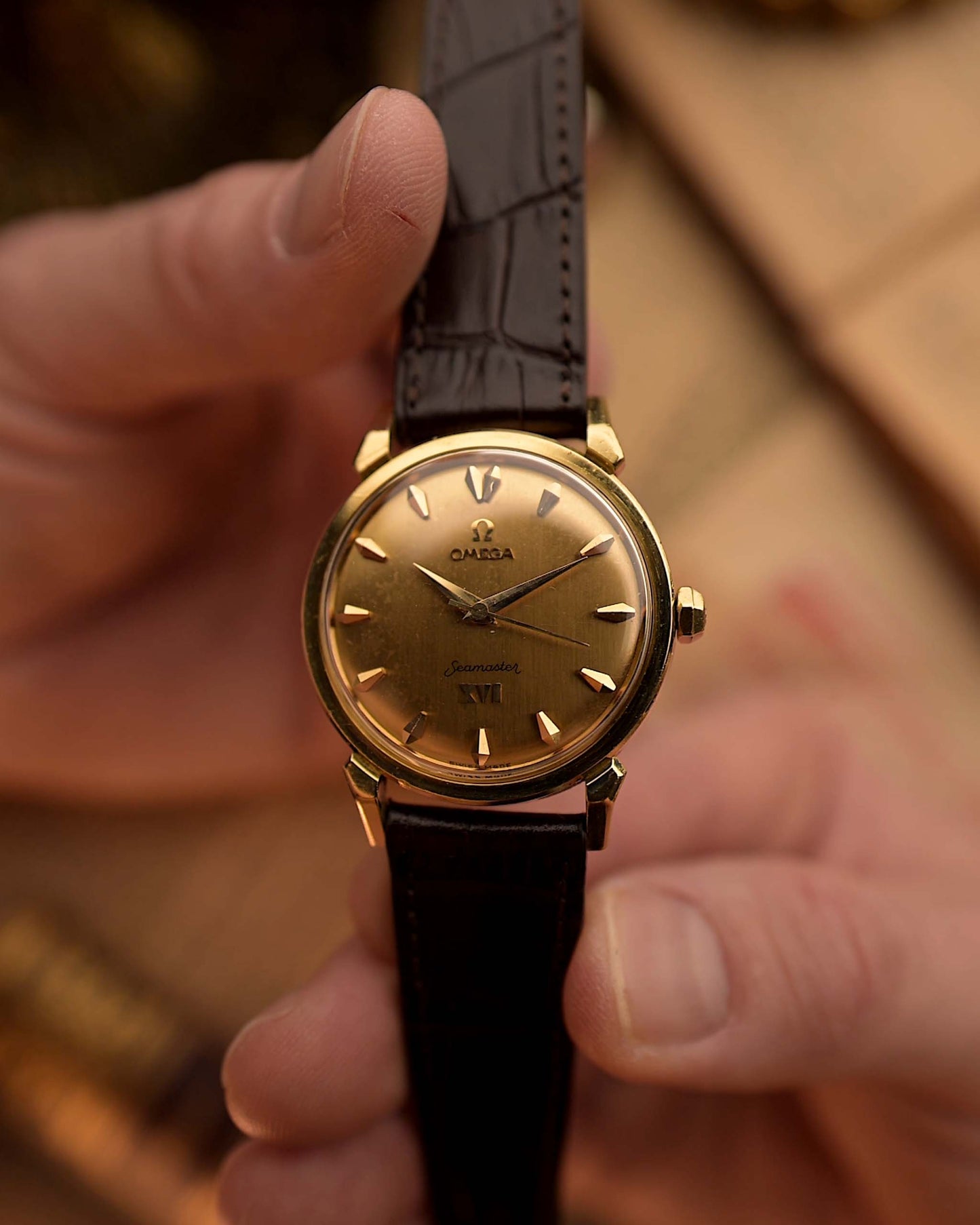 Omega 2850 Seamaster 18k Olympic 1956