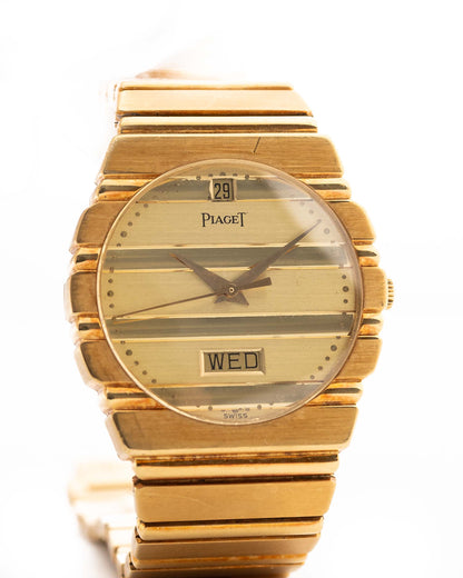 Golden Crest Day-Date Automatic Watch