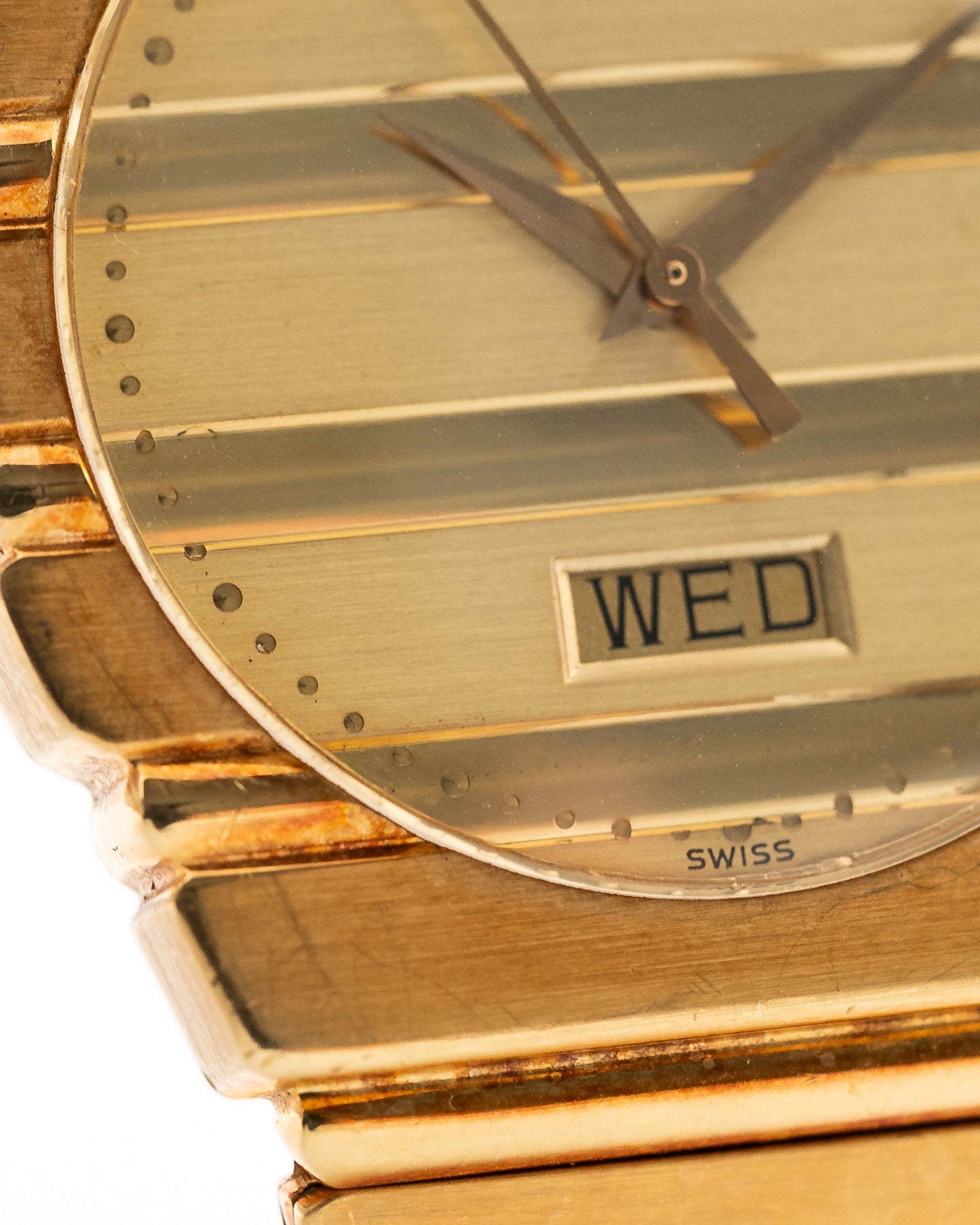 Golden Crest Day-Date Automatic Watch