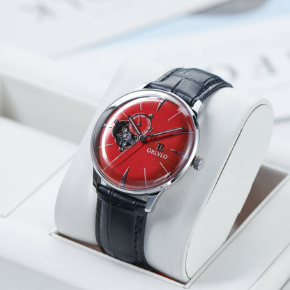 Automatic Victory Partial Skeleton Dial Dress Watch