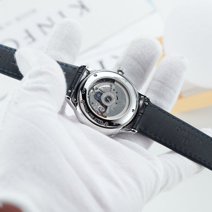 Automatic Victory Partial Skeleton Dial Dress Watch