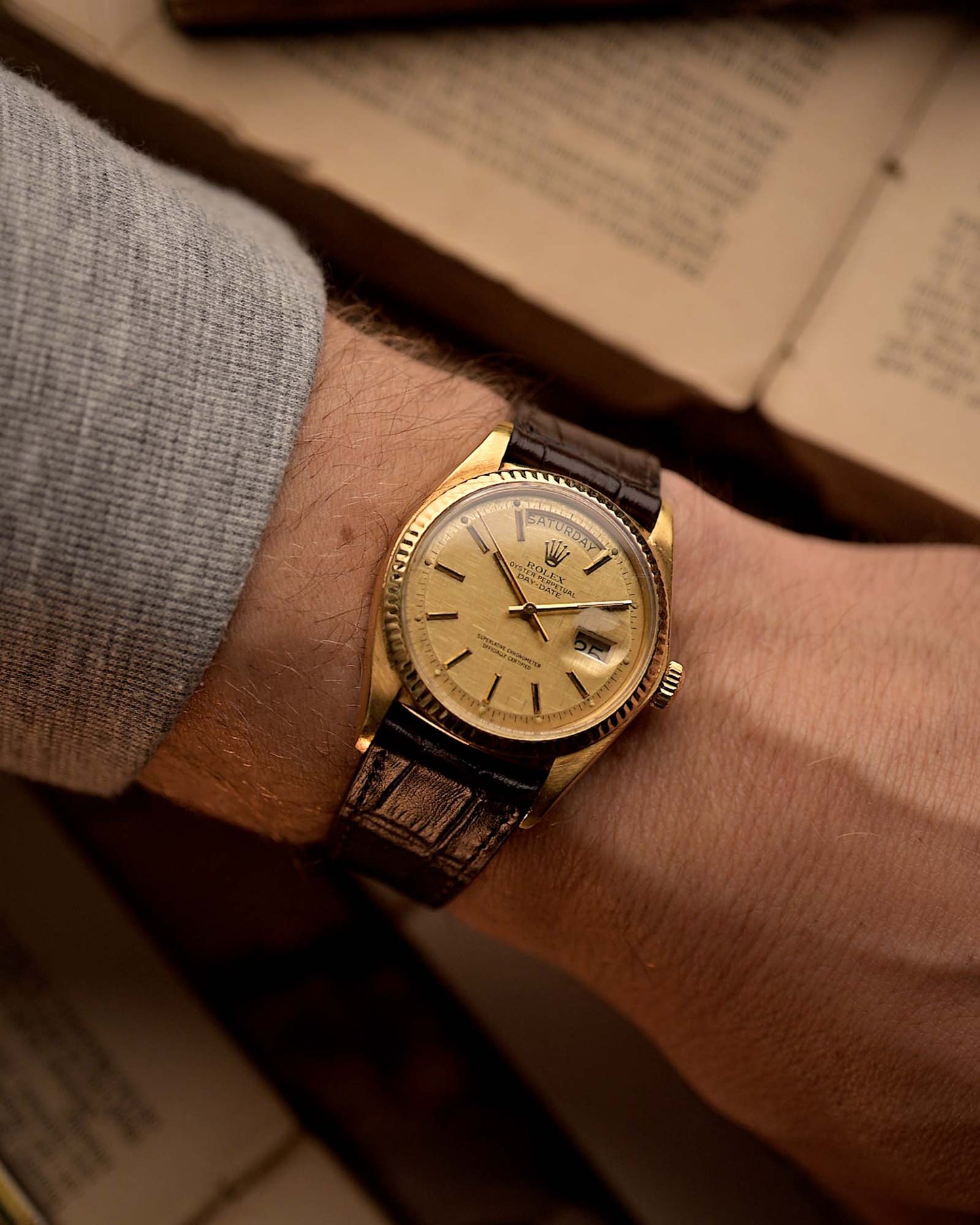 Rolex 1803 Day Date Linen 1978