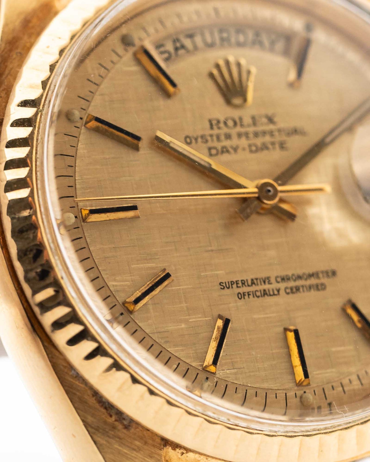 Rolex 1803 Day Date Linen 1978