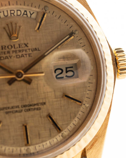 Rolex 1803 Day Date Linen 1978