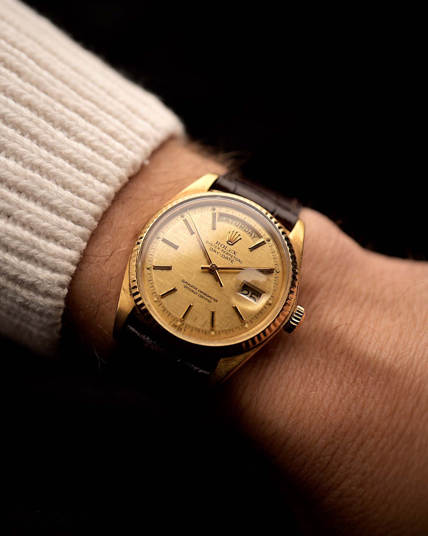 Rolex 1803 Day Date Linen 1978