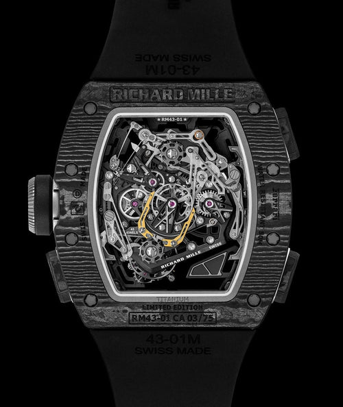 Richard Mille RM 43-01 Manual Winding Tourbillon Split-Seconds Chronograph Ferrari