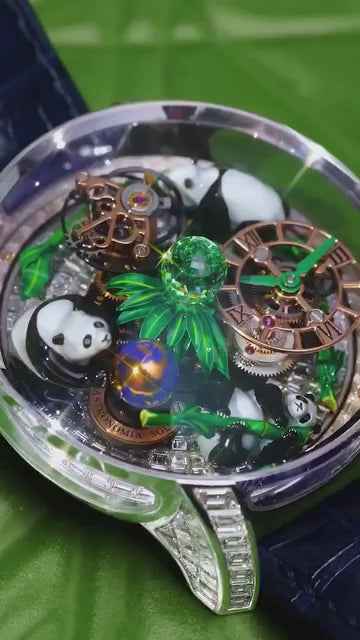 PandaVerse | Nature-Inspired Rose Gold | Fully Automatic Watch